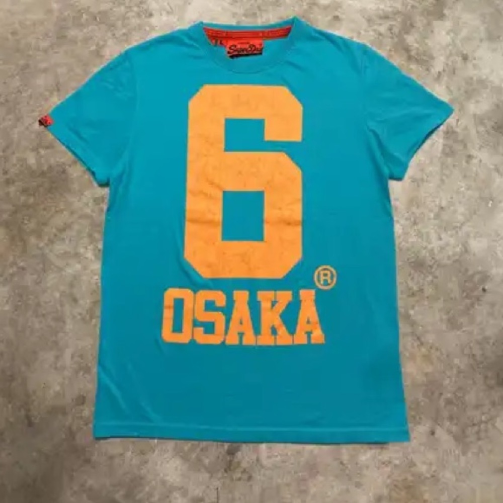 OSAKA 6 Vintage Super-dry Logo SS Tshirt